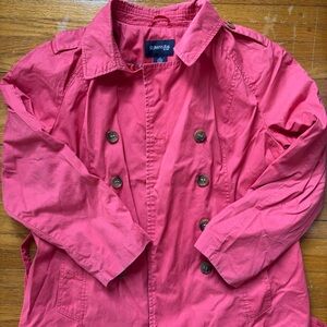 Women’s St John’s Bay Coral Pink Trench Coat